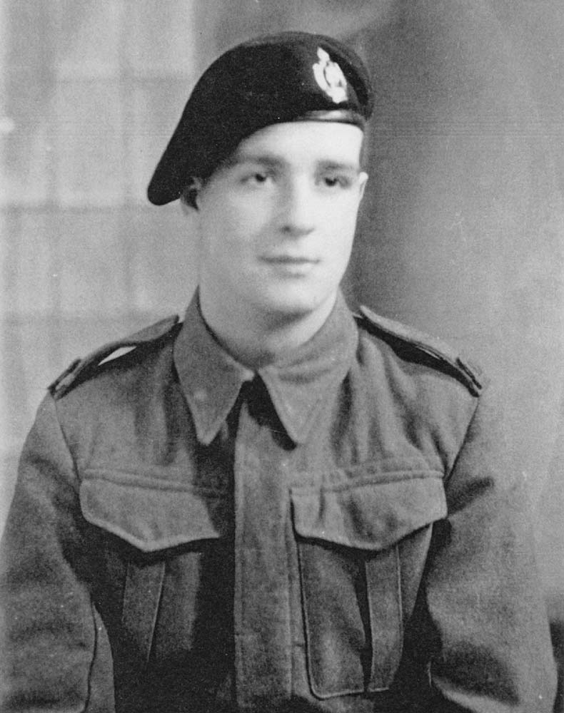 Walter James Walters. Trooper 14217600 4th/7th Royal Dragoon Guards, Royal Armoured Corps. Died 7th June 1944, aged 20