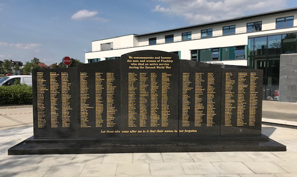 Barnet War Memorials Association - Completed memorial