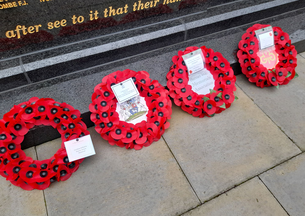 2023_Rem_Wreaths Barton War Memorials Association Service of Remembrance 2023